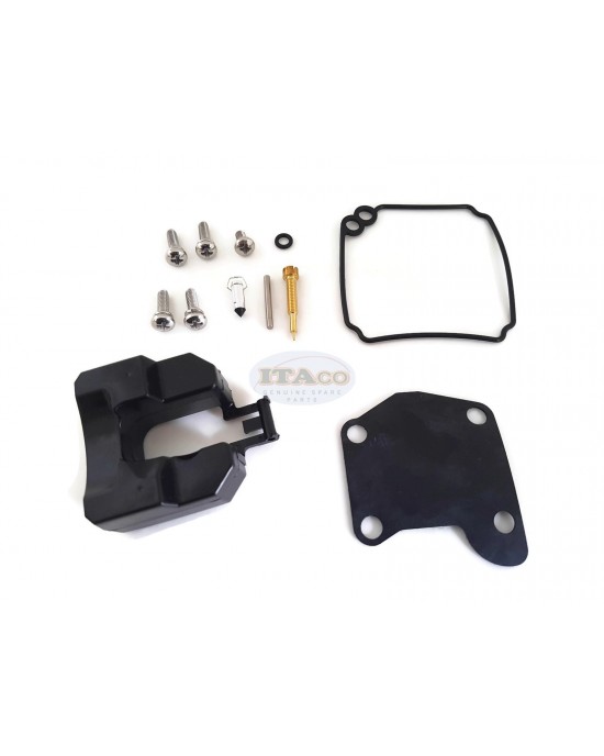 Boat Motor 63V-W0093-00 63V-W0093-01 47-7058 Carburetor Carb Repair Kit for Yamaha Outboard 9.9HP 15HP 2-Stroke engine