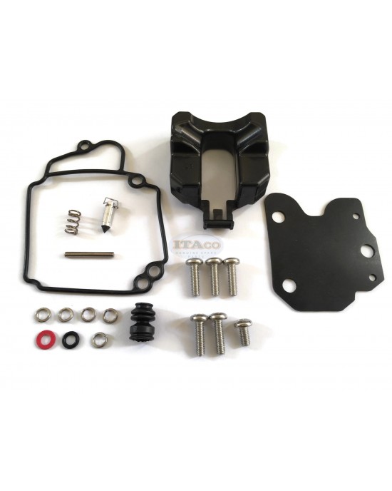 Boat Motor Carburetor Repair Kit for Yamaha 4 Stroke 30-40HP 67C-W0093-00-00 Float 65W-W0093-01-00 02 00 Waverrunner Marine Boat parts Outboard Engine