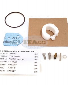 Boat Motor 67D-W0093-00-00 Boat Motor Carburetor Carb Repair Kit for Yamaha Sierra 18-7736 4HP F4A F4M Outboard Engine