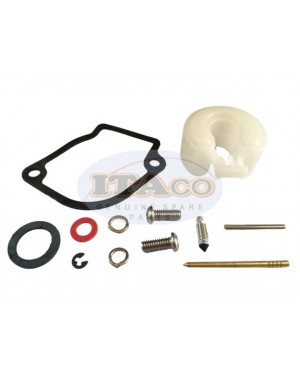 Boat Outboard Motor 6A1-W0093-0 6A1-W0093-01 6A1-W0093-02 6A1-W0093-03 Carburetor Carb Repair Kit for Yamaha Outboard 2HP 2MS Boats Engine