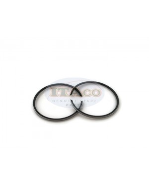 2 pcs Boat Motor Piston Ring Rings Set 12140-36232 36231 for Suzuki Outboard DT 2HP - 9HP 43MM 2-stroke Engine