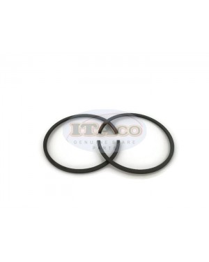 Boat Motor 2 pcs Piston Ring Rings Set 346-00011-0 1 346-87123-0 16054A4 For Tohatsu Nissan Mercury Quicksilver Outboard 30HP 25HP 40HP 50HP Marine 2 stroke Engine 68MM