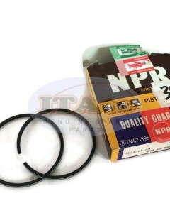 2 pcs Boat Motor Made in Japan Piston Ring Rings Set 350-00011 803678A1 For Tohatsu Nissan Mercury Mercruiser Quicksilver Outboard M NS 18HP 60MM STD 2-stroke Marine Engine
