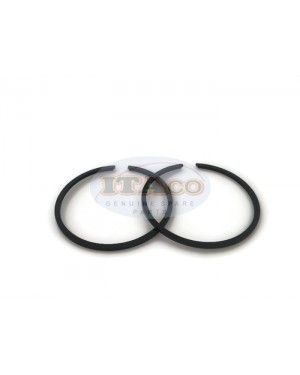 2 pcs Boat Motor Piston Ring Rings Set 350-00011 803678A1 For Tohatsu Nissan Mercury Quicksilver Outboard NS M 18HP 60MM STD 2-stroke Marine Engine