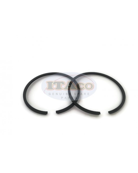 2 pcs Boat Motor Piston Ring Rings Set 350-00011 803678A1 For Tohatsu Nissan Mercury Quicksilver Outboard NS M 18HP 60MM STD 2-stroke Marine Engine