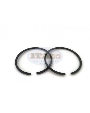 Boat Motor 2 pcs Piston Ring Rings Set 350-00014-0 1 For Tohatsu Nissan Outboard NS M 18HP O/S 0.50 60.5MM 2 stroke Engine