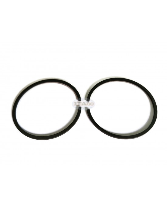 Boat Motor Piston Ring Set STD 68mm 356-00011-0 M 39 16054A4 8M0080349 Compatible with Tohatsu Nissan Mercury 40HP 50HP 2-Stroke Engine