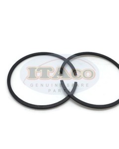 Boat Motor 2 pcs Piston Ring Rings Set 351-00011-0 1 3G2-00011 39 16054 For Tohatsu Nissan Mercury Outboard 9.9HP 15HP 2-stroke 55MM