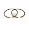 Boat Motor 63D-11603-00-00 Piston Ring Rings Set STD for Yamaha Outboard C 40HP 50HP 67MM Boat 2.638" 2 stroke Engine