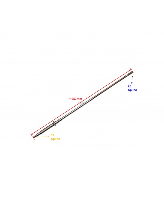 Boat Motor Drive Shaft Comp Long for Yamaha Outboard L C S 150HP - 225HP V6 2/4stroke Engine 6G5-45501-21 22