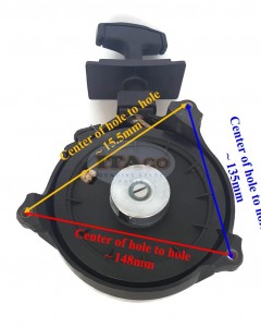 Boat Motor Recoil Starter Stator Assy 803576A02 T02 803576A1 Mercury Mariner Outboard 4HP 5HP 2/4 stroke Engine