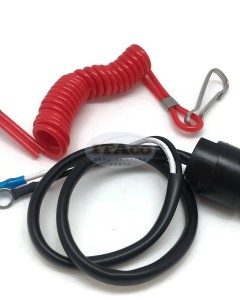 Boat Motor 65W-82575-01 0 Engine Stop Switch for Yamaha Outboard F FT 6HP - 25HP 2/4 stroke Engine