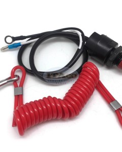 Boat Motor Stopswitch box Safety Stop Switch Lanyard Cord 3C8-06820-0 M 87 804051A1 For Tohatsu Nissan Mercury Quicksilver Outboard 2/4 stroke Engine