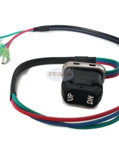 Boat Motor 87-16991A1 87-18286A2 4 3 Trim Tilt Switch Harness for Mercury Mercruiser Quicksilver Outboard Engine