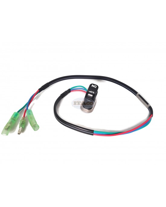 Boat Motor 35370-ZZ5-D02 Up and Down Lift Power Trim Tilt Switch for Honda Marine Outboard Remote Control Motor Engine