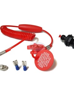 Boat Motor Sierra International Ignition Lanyard BRP Coiled MP28900 switch Outboard Engine