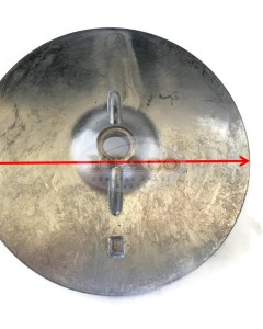 Boat Motor Zinc Anode Tab Trim 664-45371-01 00 for Yamaha Outboard F 20HP - 50HP 1986-2006 2/4-stroke Marine Engine