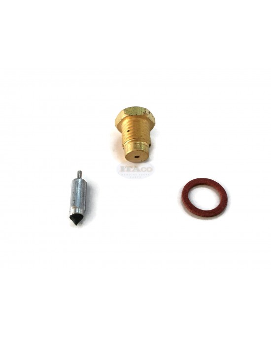 Boat Motor 6G0 6J1-14390-14 Needle Valve Seat Assy For Yamaha Outboard 25HP 30HP C25 C30 25 30 2-stroke Engine Boat Motor 6G0 6J1-14390-14 Needle Valve Seat Assy For Yamaha Outboard 25HP 30HP C25 C30 25 30 2-stroke Engine