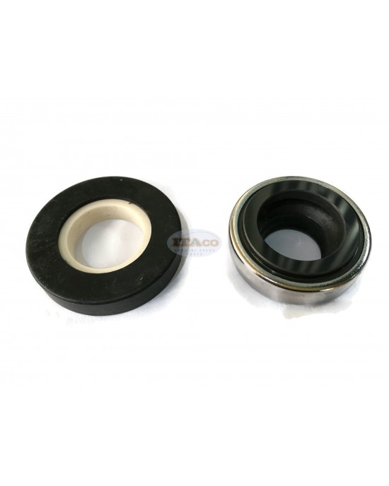 Mechanical Water Pump Shaft Seal Kit AR 20MM Secondary Seal Ceramic Ring SiC TC 45MM Blower Diving Circulating Rotary Ring Plastic Carbon Spring Engine