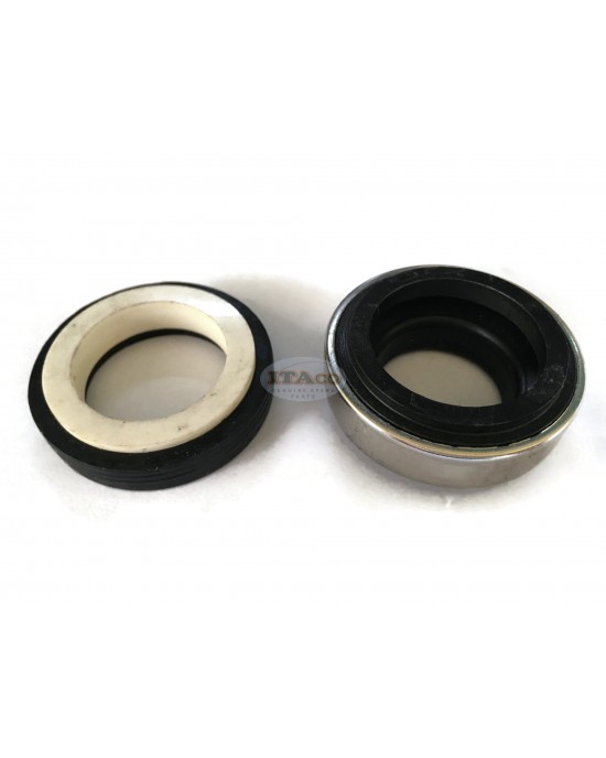 Mechanical Water Pump Shaft Seal Kit AR 24MM Blower Diving Circulating Rotary Ring Plastic Carbon SiC TC Spring Stationary Ring Cermaic Seal Engine