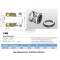 Mechanical Water Pump Seal WIN 5/8" 0.625 5/8 " Blower Diving Circulating TS560A Rotary Ring Plastic Carbon SiC TC Spring Stationary Ring Cermaic Seal CMS Engine